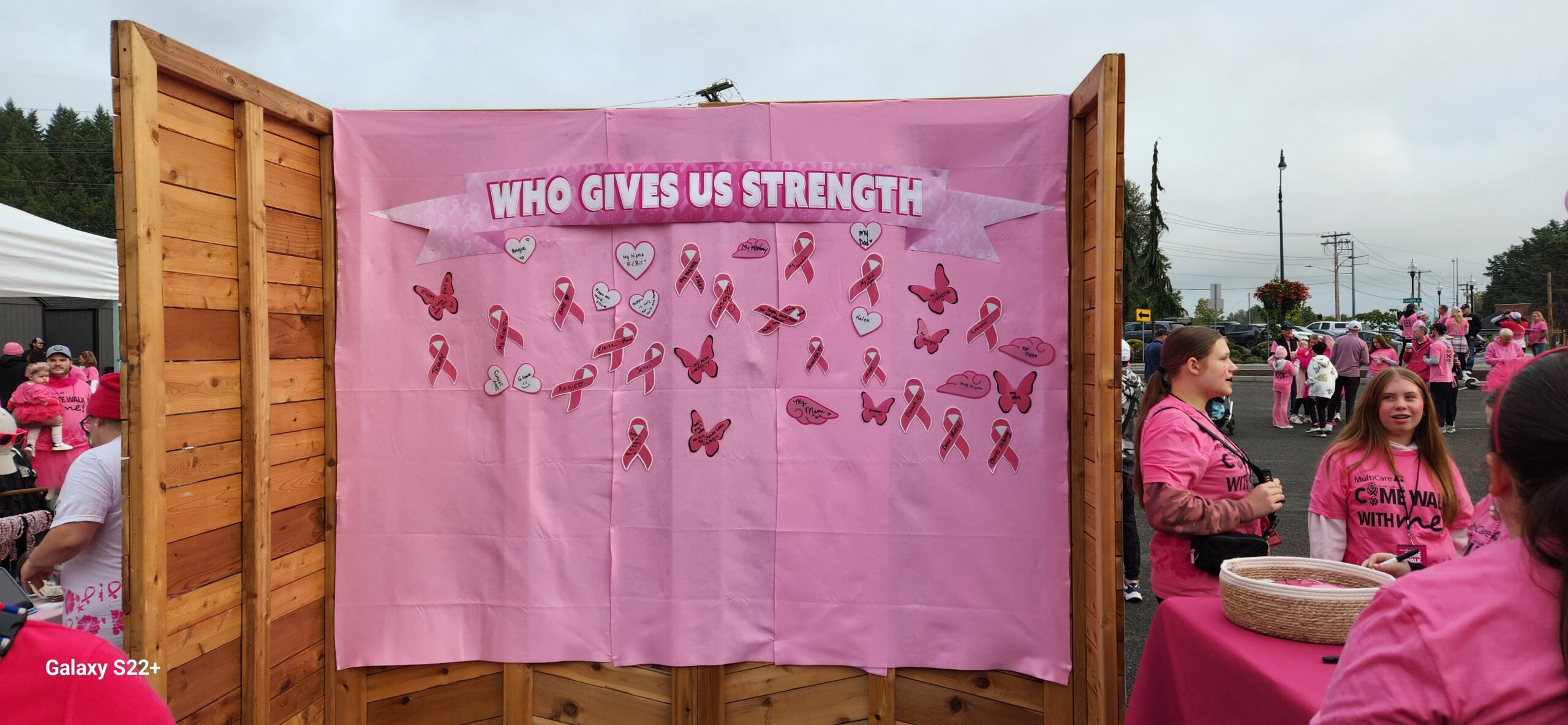 Board Members at Come Walk With Me Event