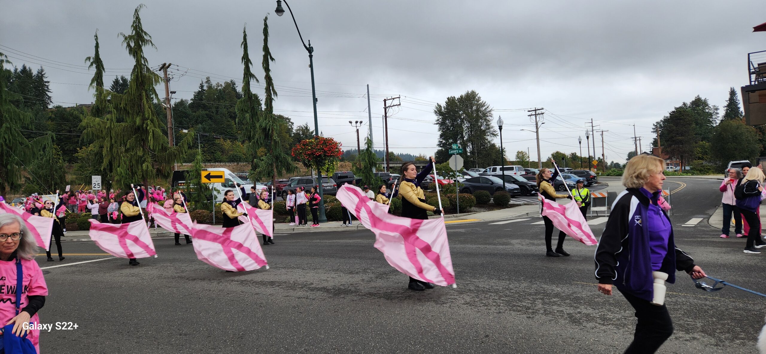 Color Guard at Come Walk With Me Event