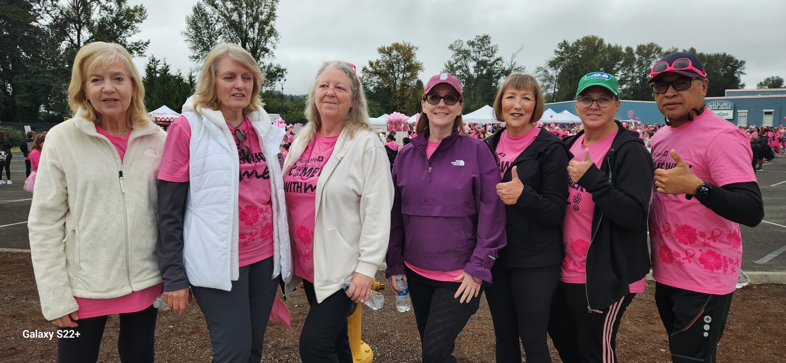 Team at Come Walk With Me Event
